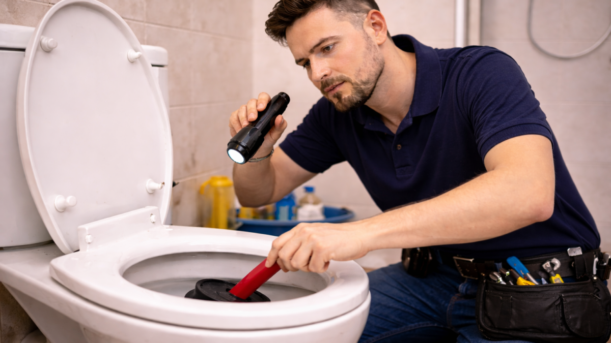 Cómo desatascar un WC: lo que funciona de verdad y cuándo llamar a un fontanero